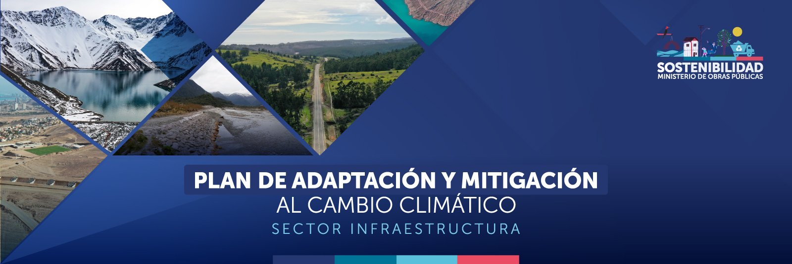 Página web del Plan de Adaptación y Mitigación al Cambio Climático Sector Infraestructura del Ministerio de Obras Públicas Página web del Plan de Adaptación y Mitigación al Cambio Climático Sector Infraestructura del Ministerio de Obras Públicas